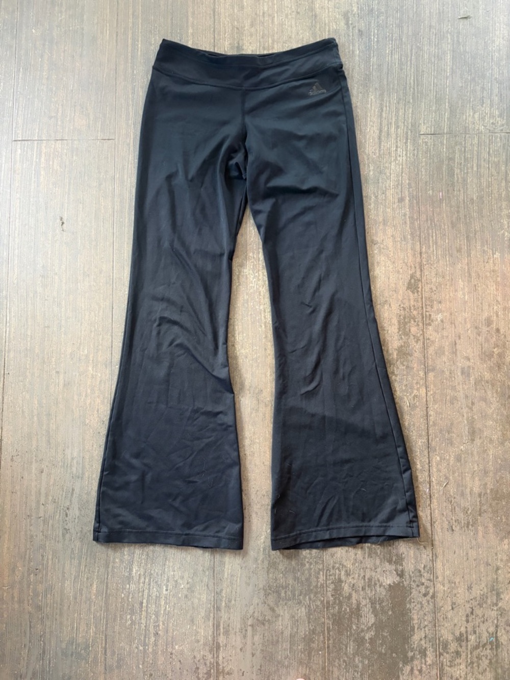 adidas Black Performance Leggings with Logo